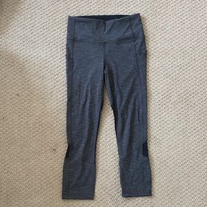 lululemon heathered charcoal leggings